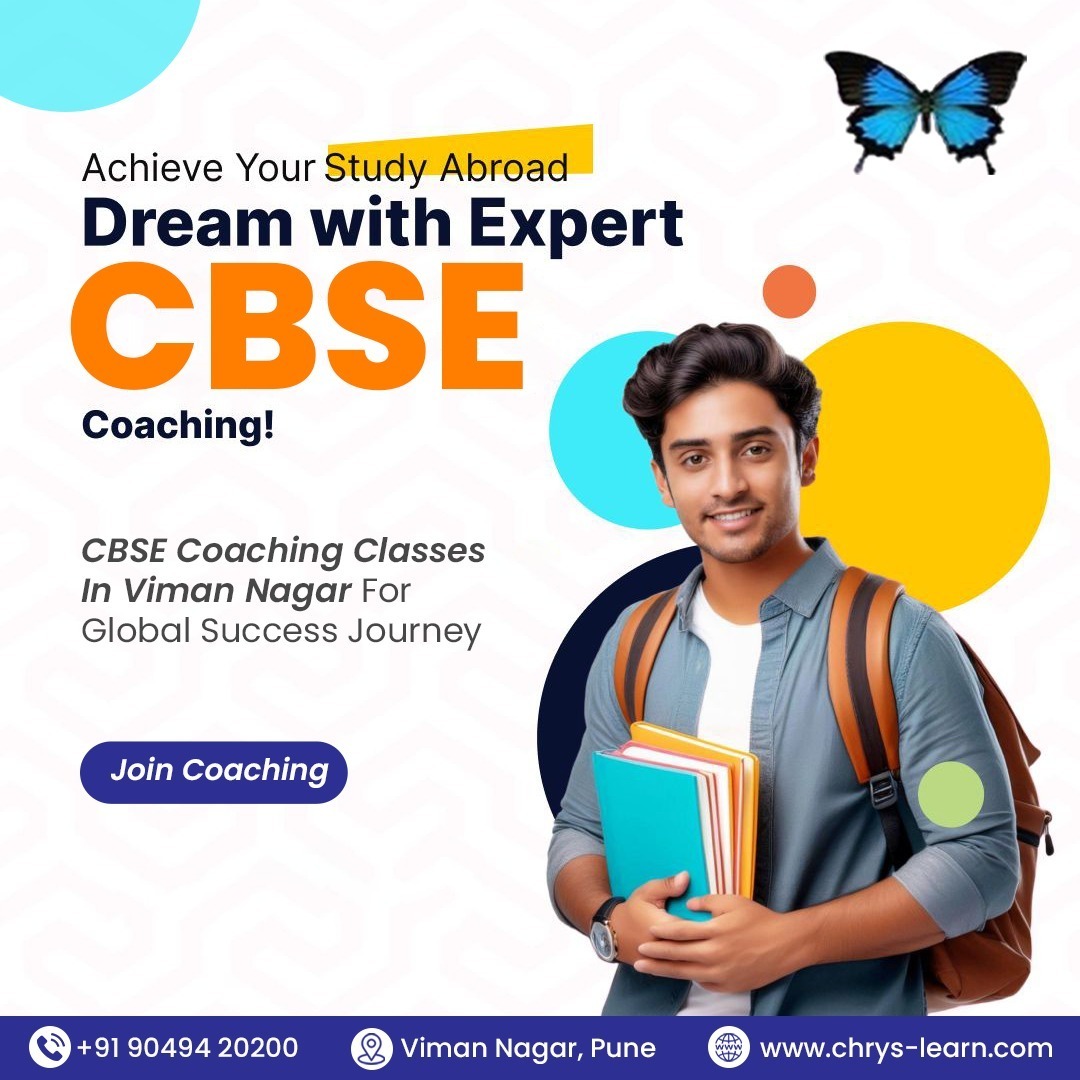 Top Features Parents Should Look for in CBSE Coaching Classes in Viman Nagar | Chrysalides Tutorials